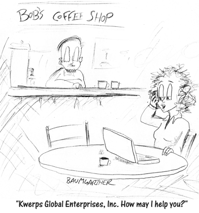 cartoon: entrepreneur