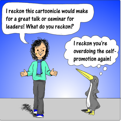 Cartoon: we reckon this cartoonical would make for a great talk or workshop. What do you think?