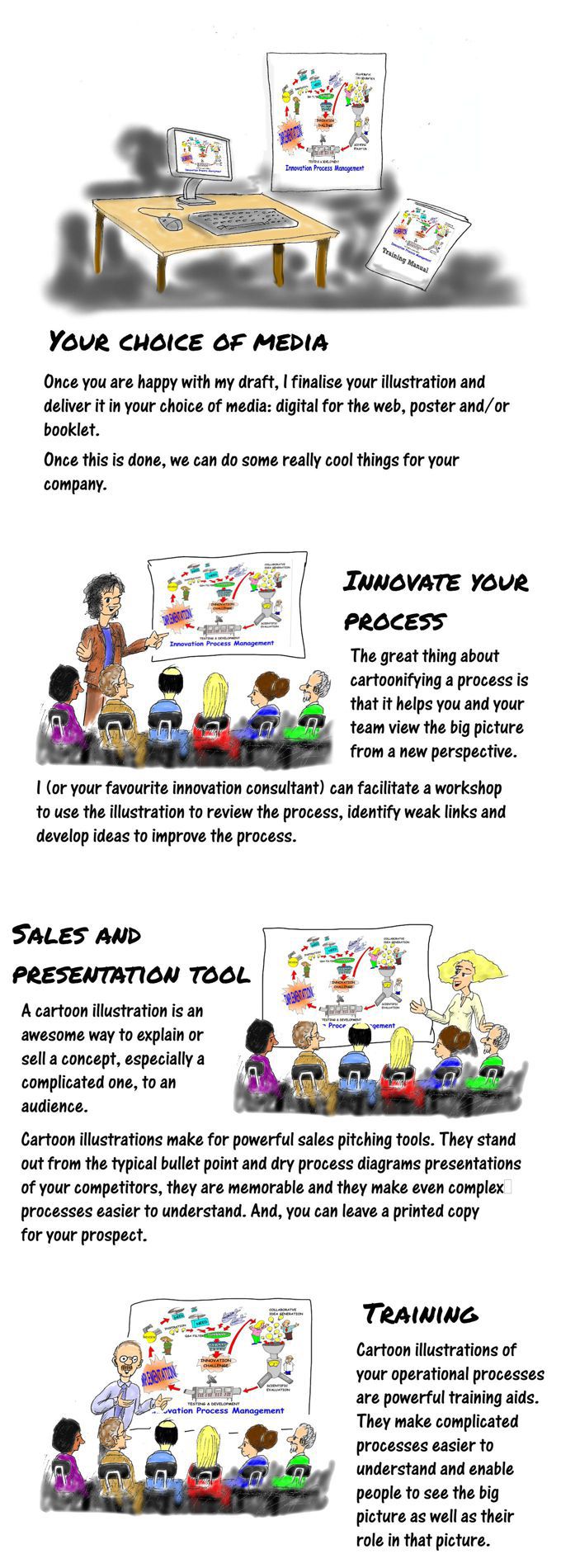 Cartoon story: cartoonify your processes part 3